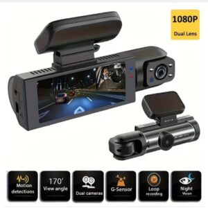 Dual Lens Car DVR FHD 1920*1080P Dash